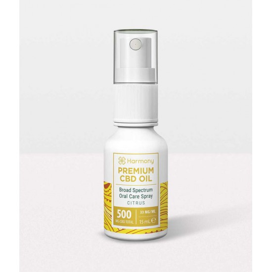 CBD Спрей Harmony Цитрус 1% / 3.3% / 10% (150/500/1500 mg) 15 ml