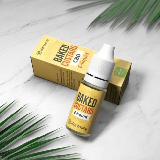 CBD Течност за Електронни цигари Harmony Baked Custard 10 ml