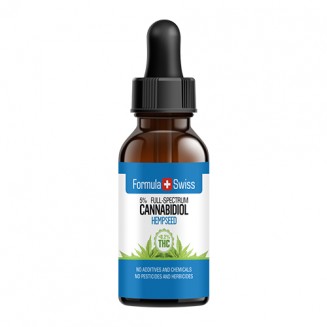 CBD капки Formula Swiss пълен спектър в масло от конопено семе 3%-30% 10 ml